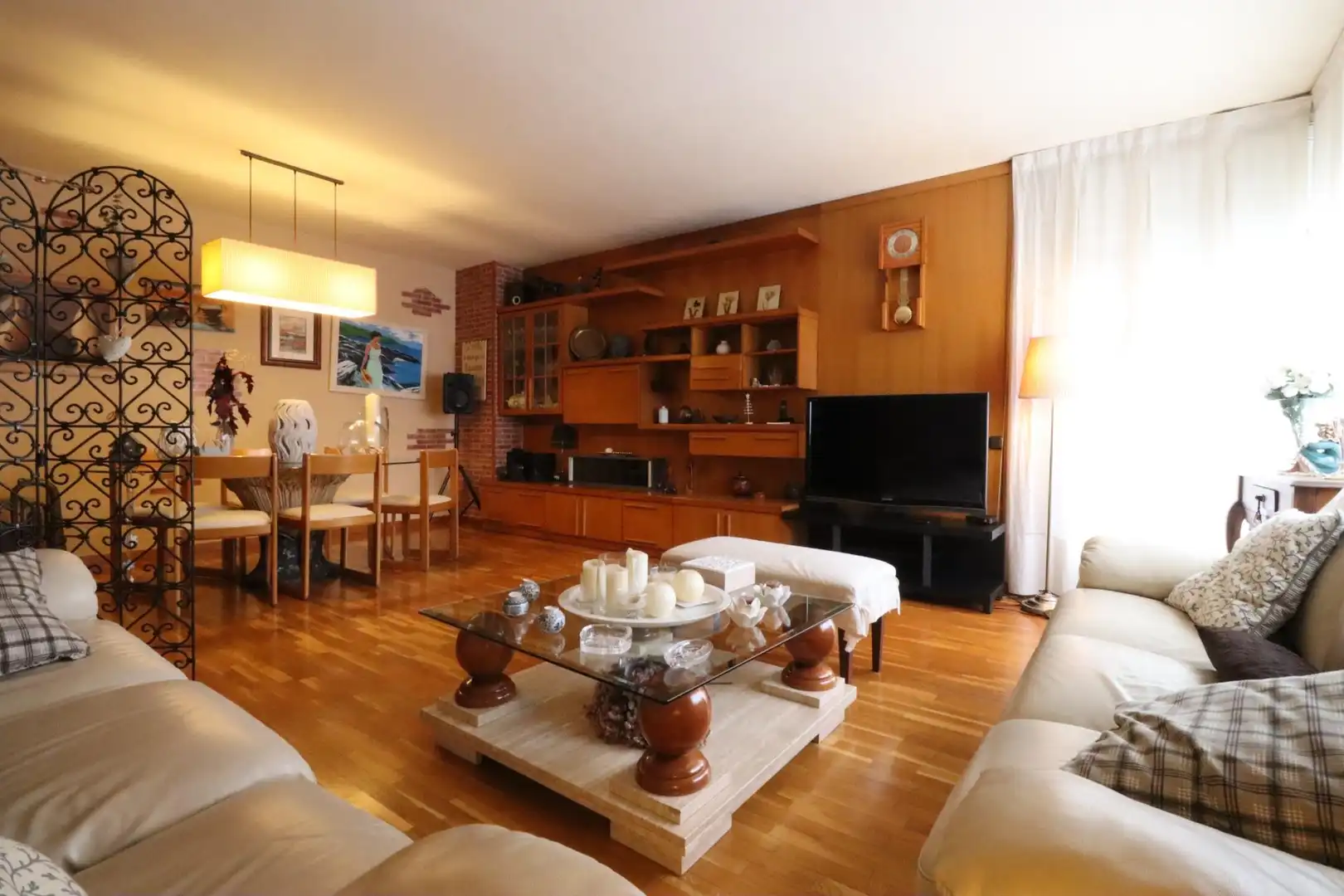 Wohnzimmer von Wohnung zum Verkauf in Sabadell mit Klimaanlage, Heizung und Terrasse