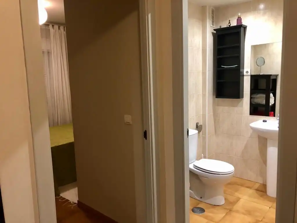 Bathroom of Flat for sale in Mijas  with Heating, Terrace and Community pool