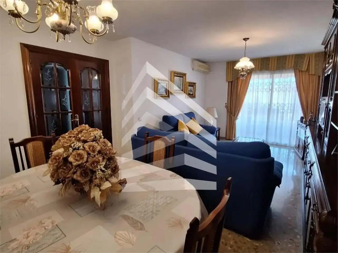 Living room of Flat for sale in Barcelona  with Air Conditioner, Heating and Terrace