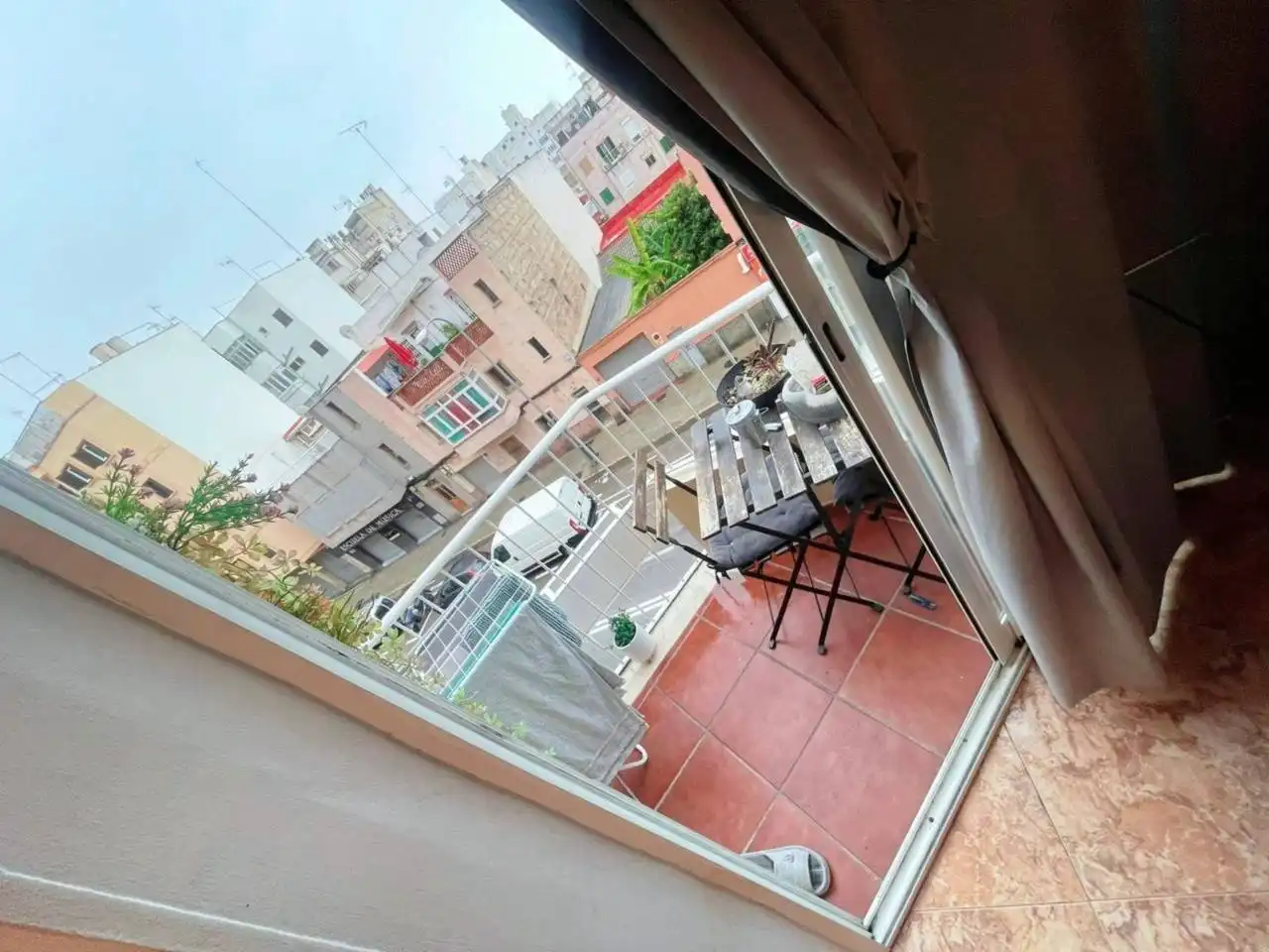 Terrasse von Wohnung zum Verkauf in  Palma de Mallorca mit Klimaanlage und Balkon