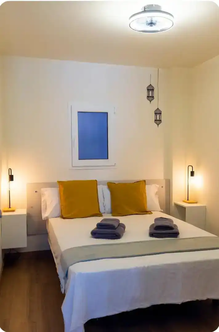 Habitación de Casa adosada en venta en Málaga con Aire acondicionado, Parquet y Amueblado