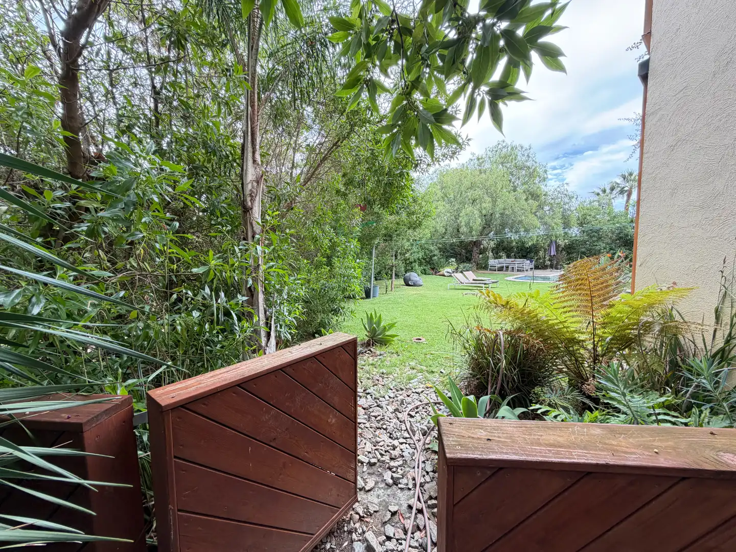 Garten von Haus oder Chalet zum Verkauf in Castelldefels mit Klimaanlage, Heizung und Privatgarten