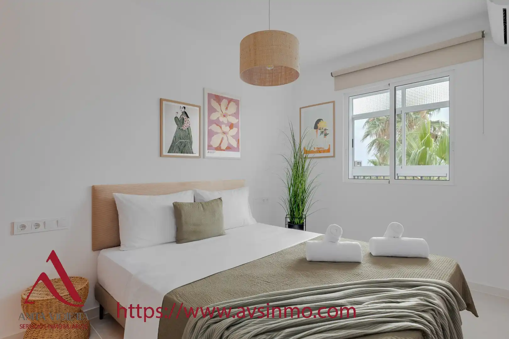 Bedroom of Apartments for rent in Torrevieja  with Air Conditioner, Furnished and Oven