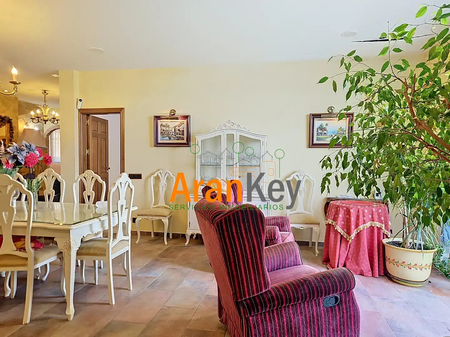Dining room of Houses for sale in Aranjuez  with Air Conditioner, Private garden and Terrace