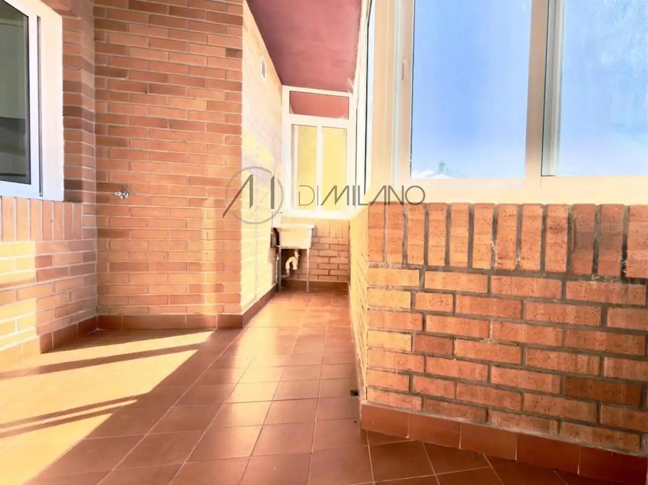 Balcony of Flat for rent in Vigo   with Heating, Terrace and Storage room