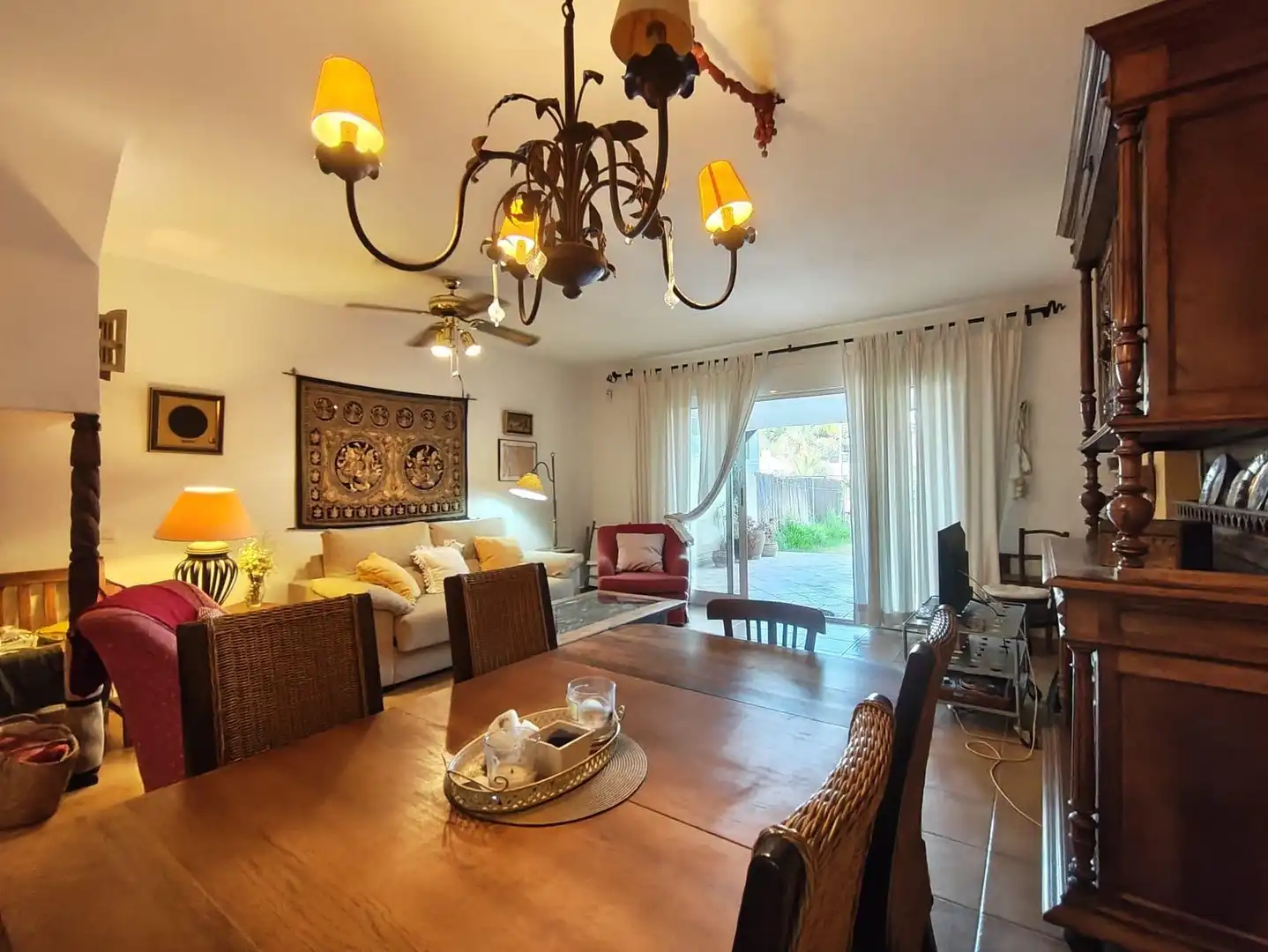 Sala de estar de Dúplex en venta en Villajoyosa / La Vila Joiosa con Jardín privado, Terraza y Trastero