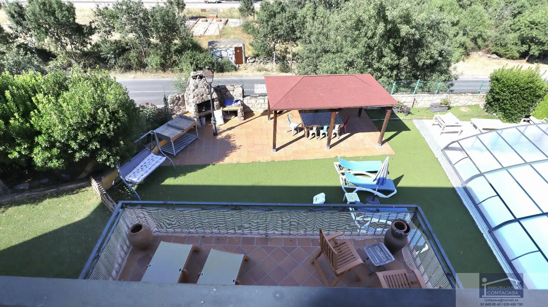 Terraza de Casa o chalet en venta en El Boalo - Cerceda – Mataelpino con Aire acondicionado, Calefacción y Terraza