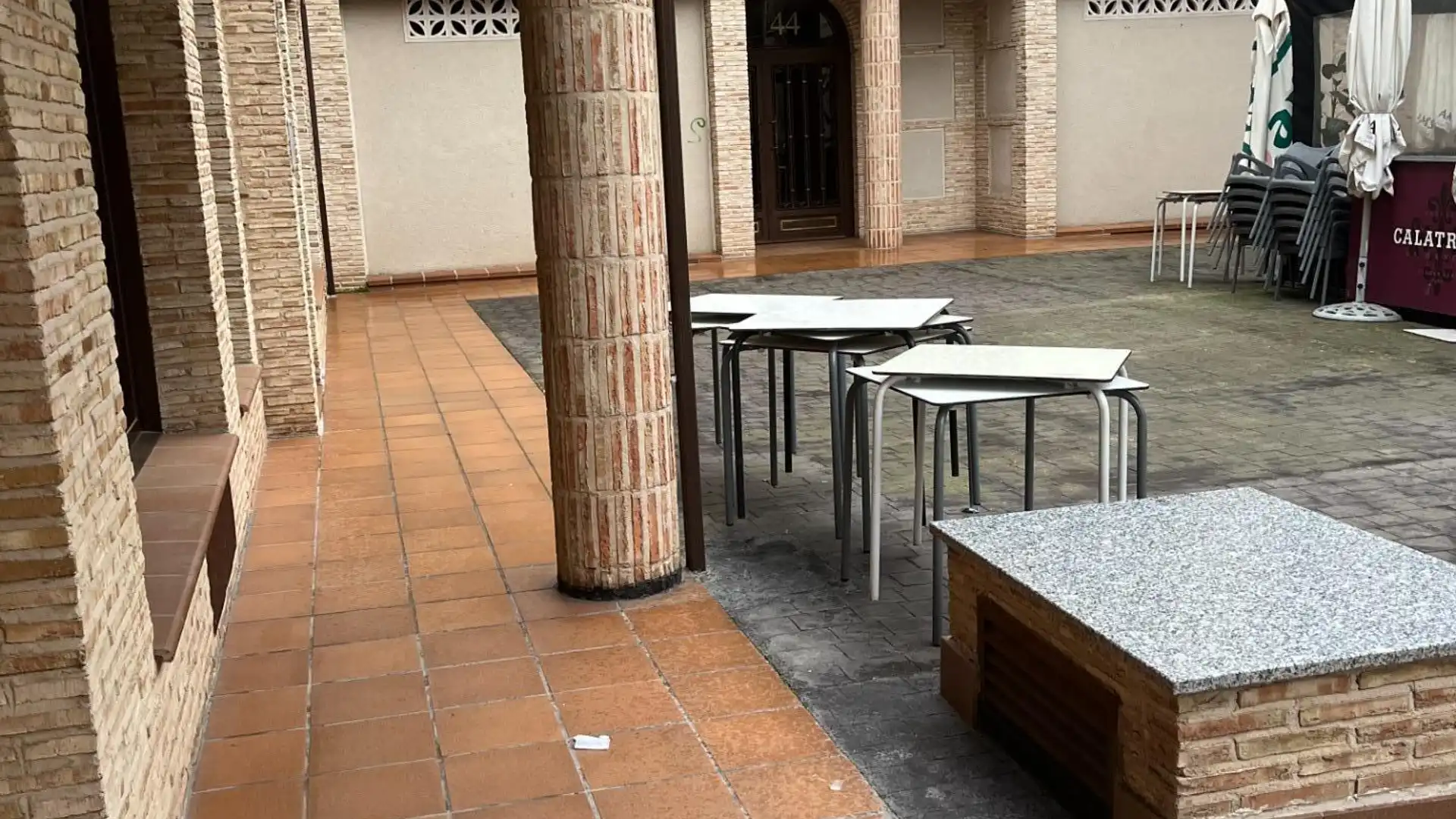 Terraza de Local de alquiler en Lominchar