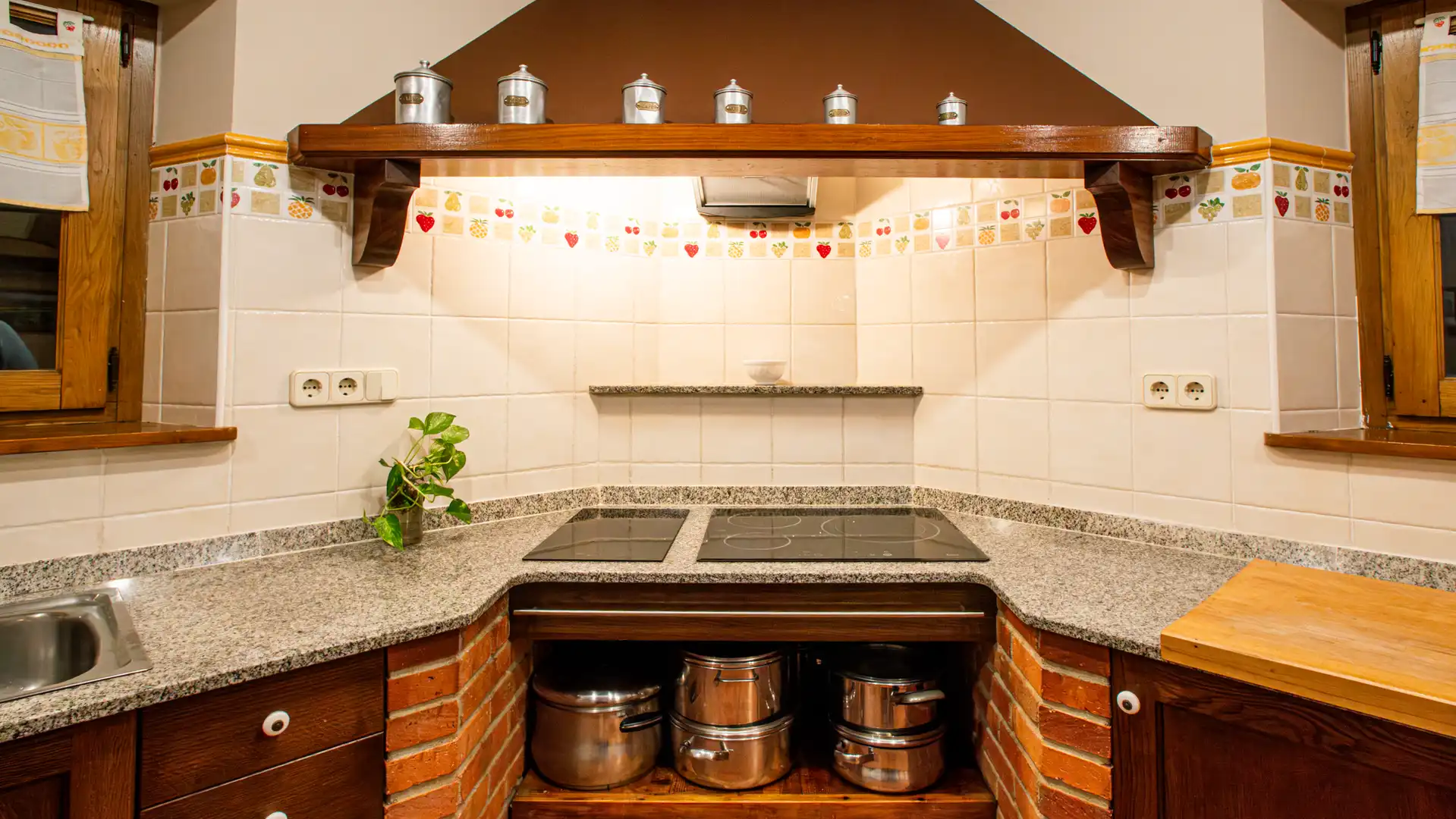 Cocina de Casa o chalet en venta en Villafufre con Jardín privado y Amueblado