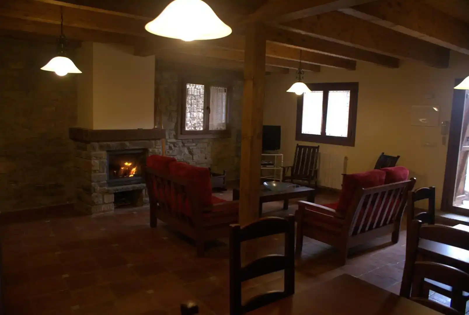 Sala d'estar de Casa o xalet en venda en Castiello de Jaca amb Balcó