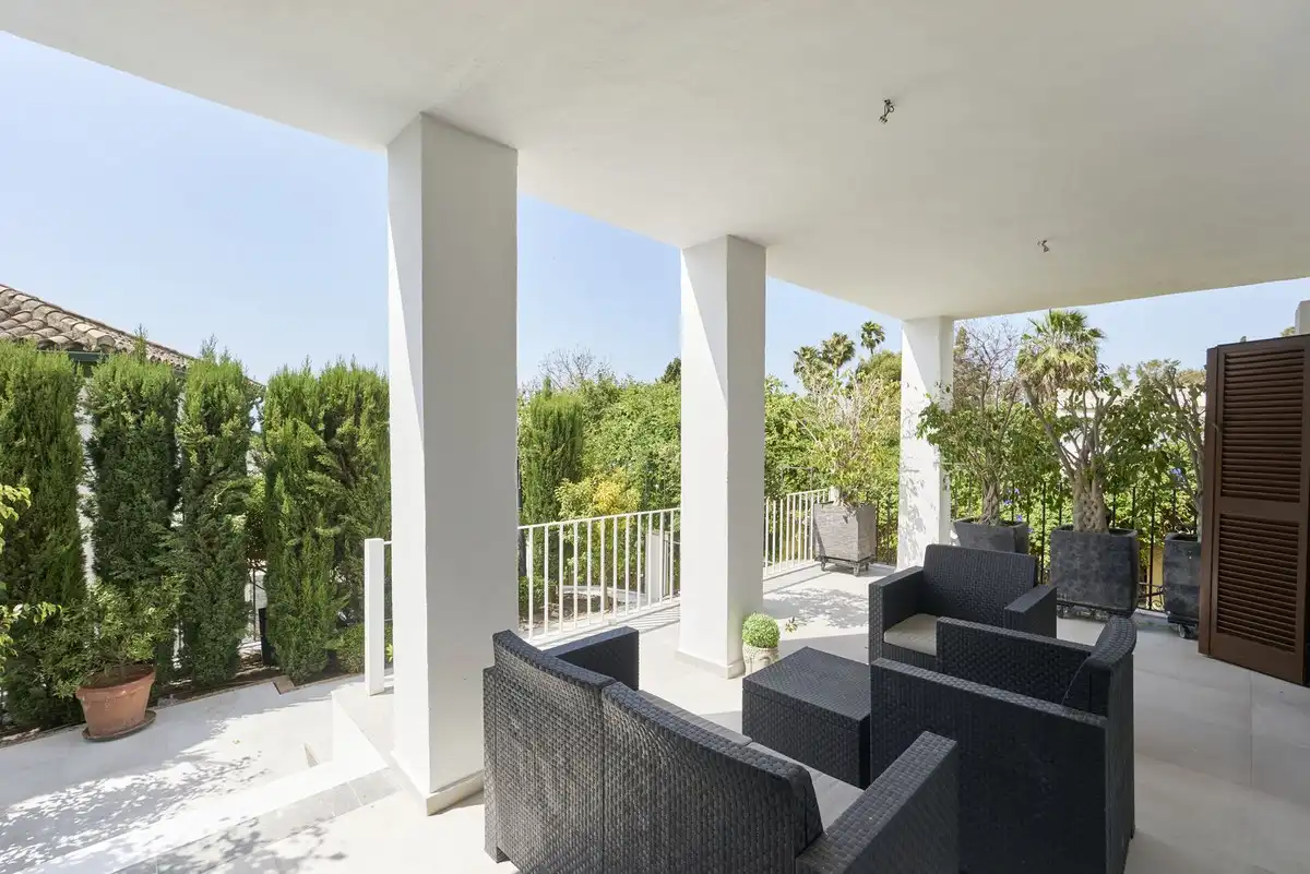 Terrace of Detached homes for sale in Marbella  with Air Conditioner, Private garden and Terrace