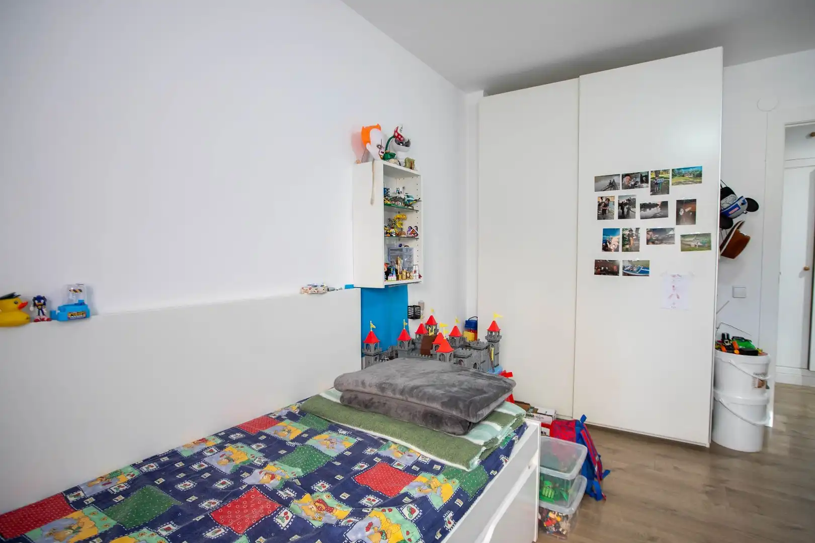 Schlafzimmer von Wohnung zum Verkauf in Estella / Lizarra mit Heizung, Terrasse und Möbliert