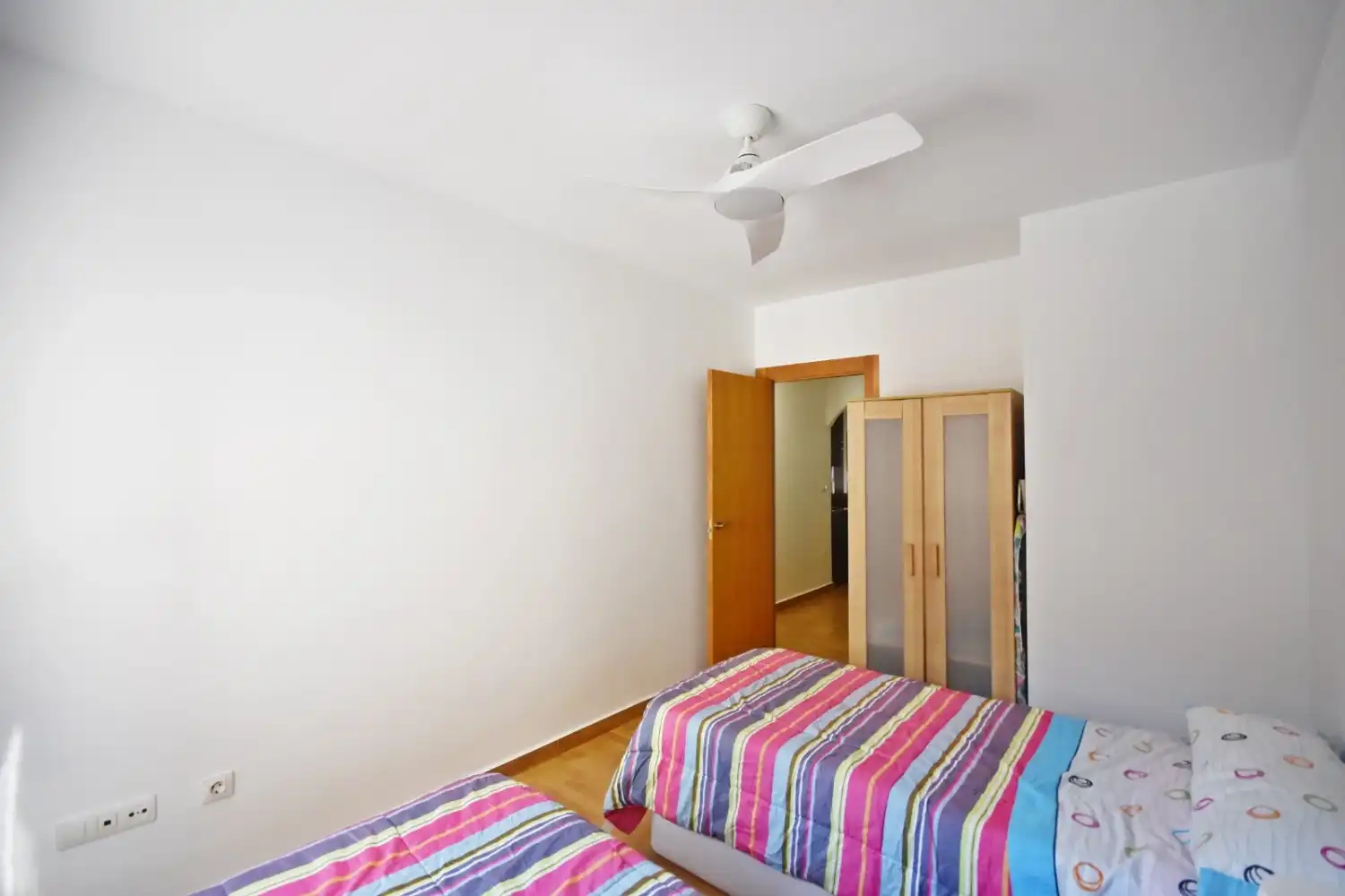 Habitación de Apartamento de alquiler en Mazarrón con Aire acondicionado, Calefacción y Terraza