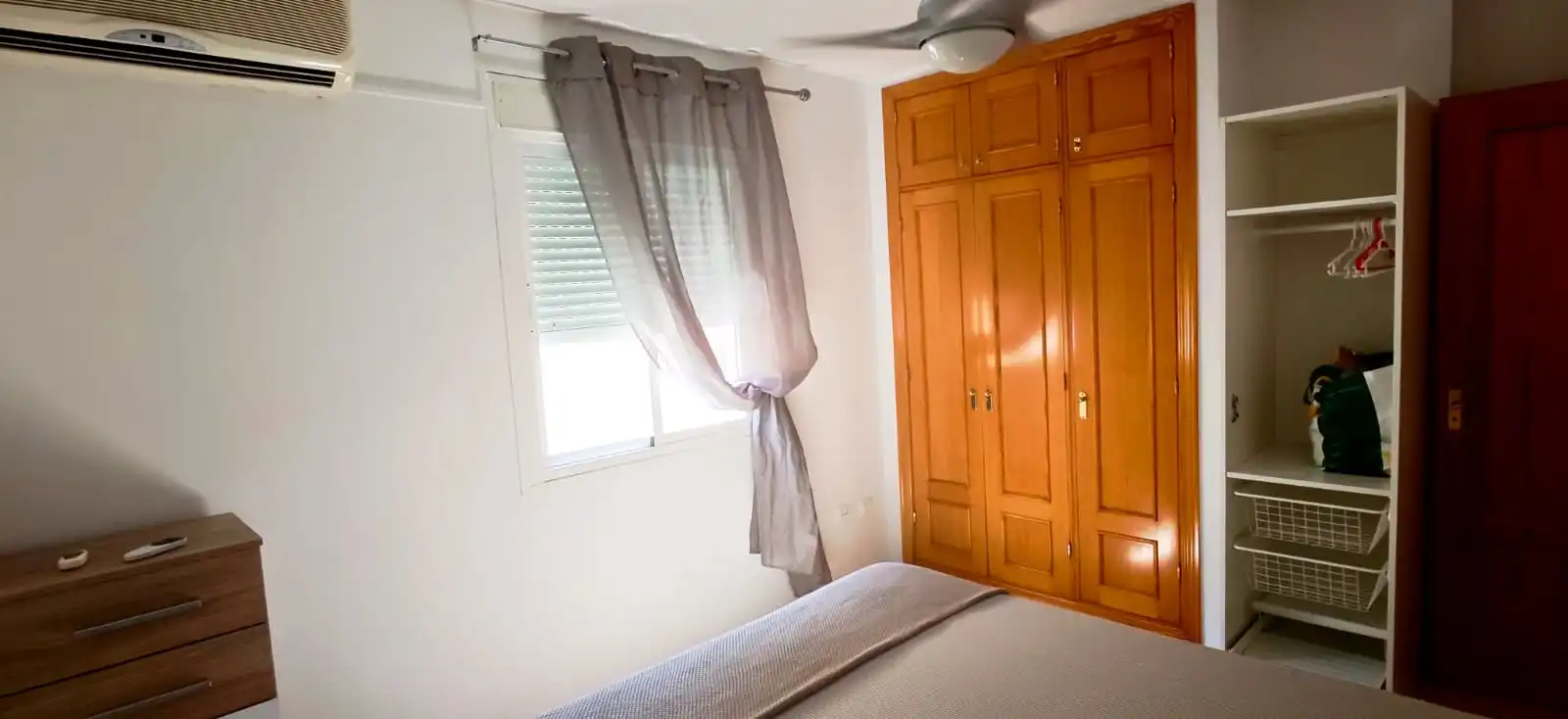 Bedroom of Flat for rent in Alhaurín de la Torre  with Air Conditioner, Heating and Furnished