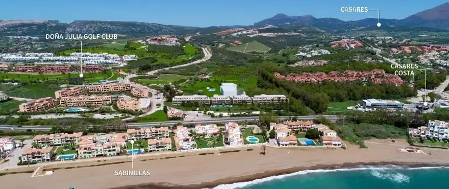 Vista exterior de Àtic en venda en Casares amb Aire condicionat, Calefacció i Terrassa