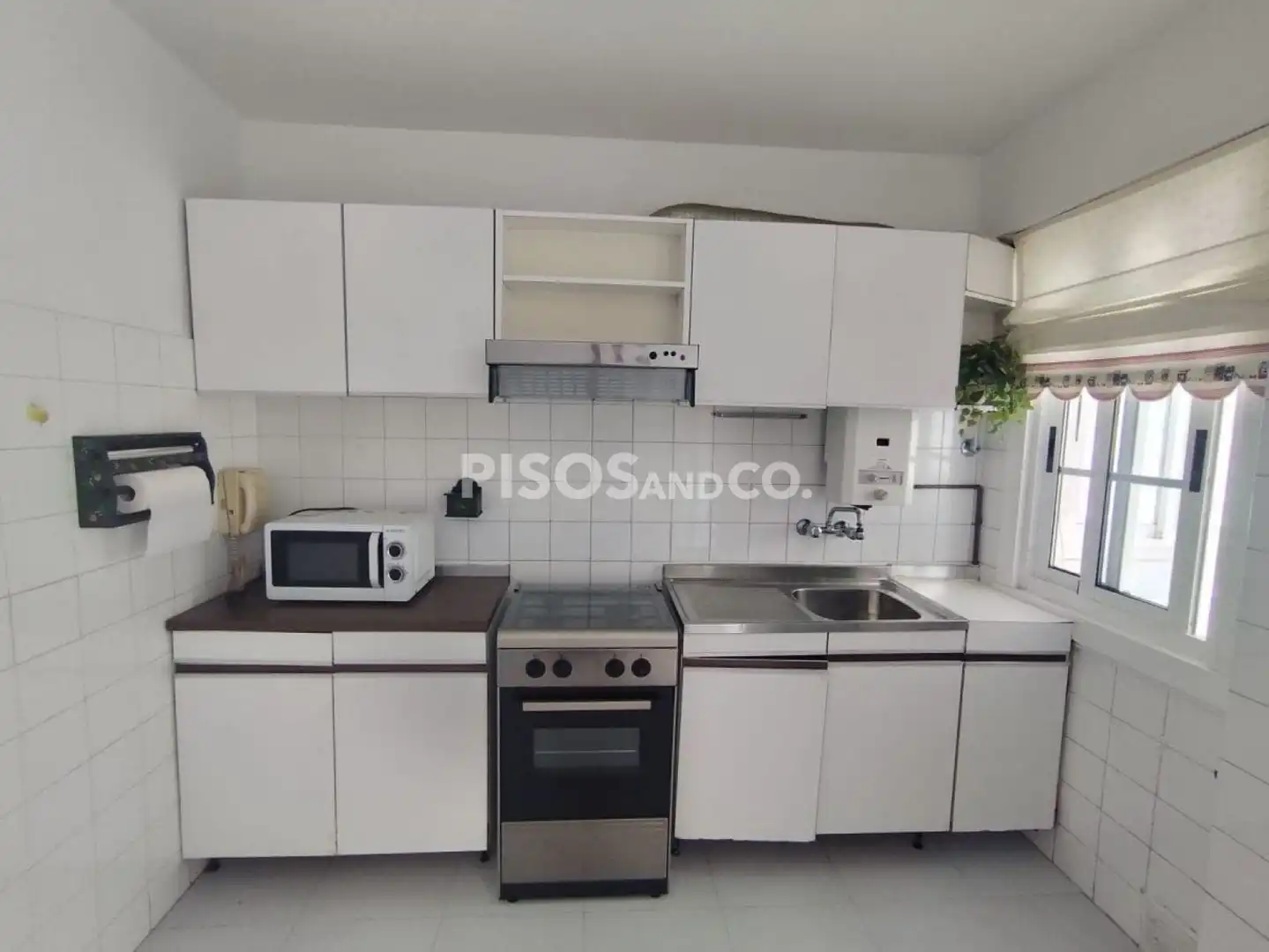 Kitchen of Flat for sale in A Coruña Capital   with Furnished