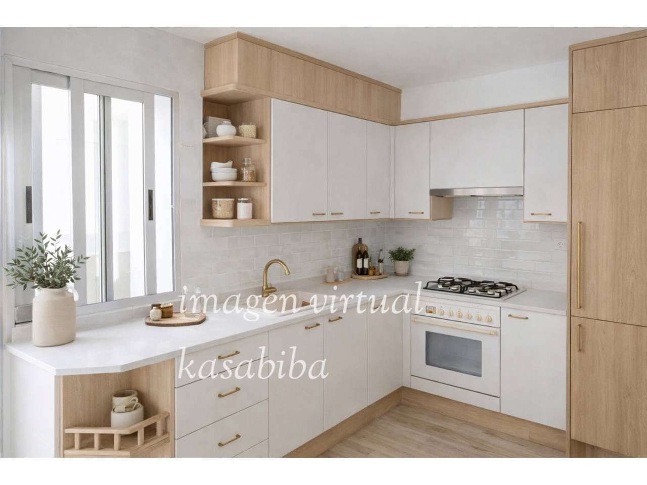 Cuina de Pis en venda en Alfafar amb Aire condicionat, Terrassa i Balcó