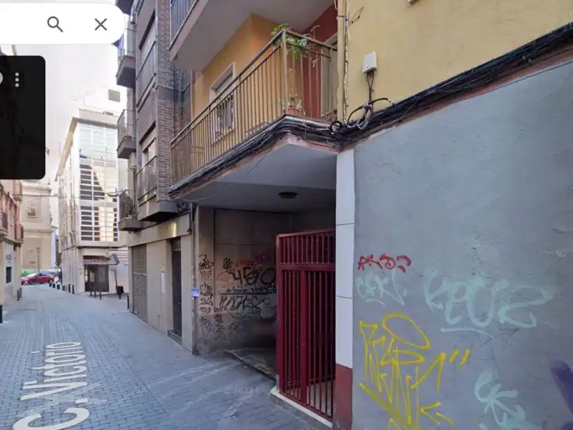 Vista exterior de Garaje de alquiler en Murcia