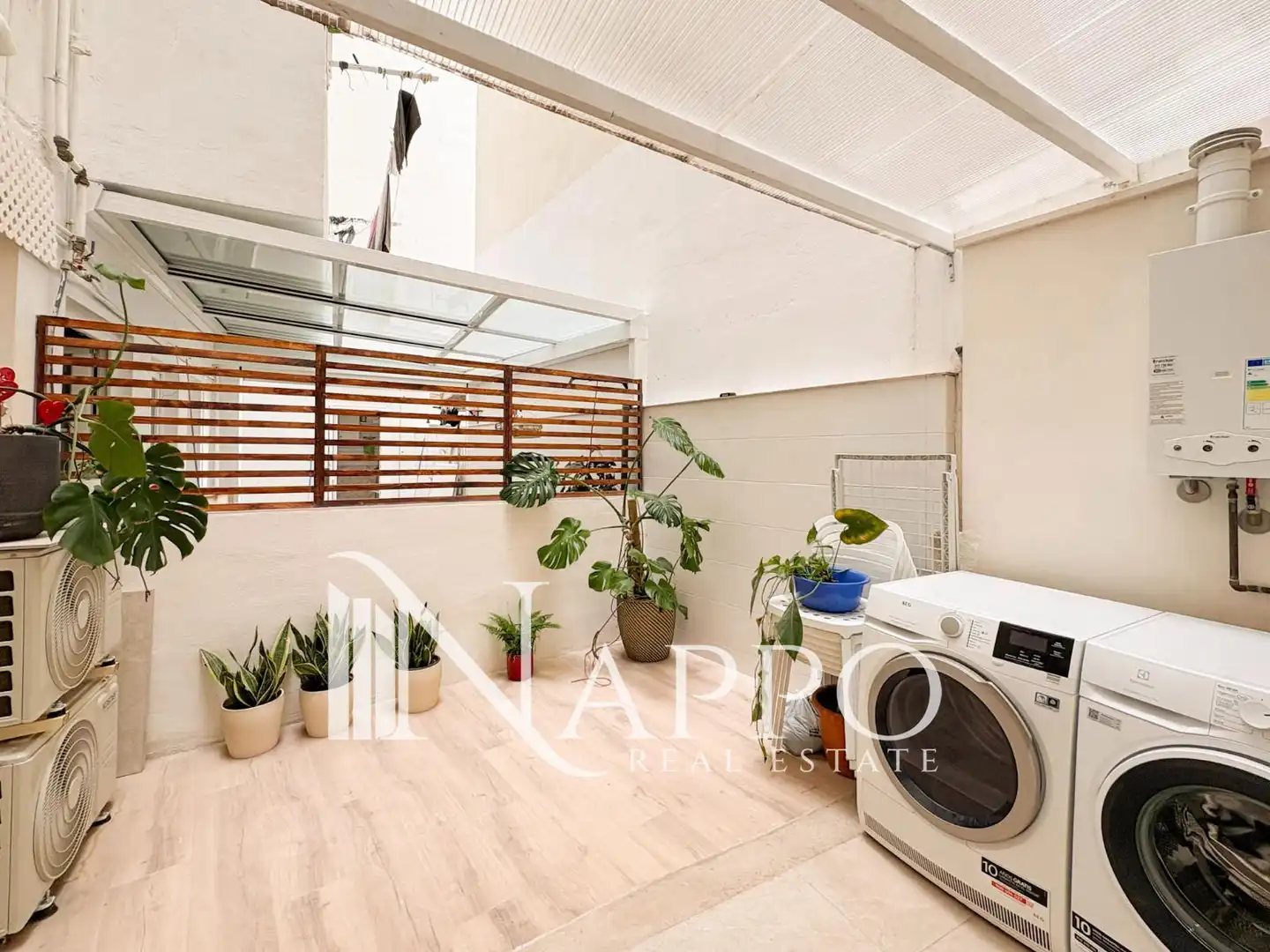 Terrace of Flat for rent in  Palma de Mallorca  with Air Conditioner, Heating and Terrace