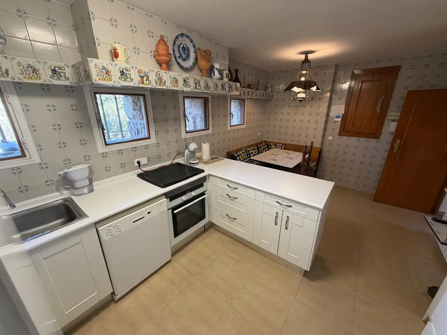 Cocina de Casa o chalet en venta en Torrelodones con Aire acondicionado, Calefacción y Jardín privado