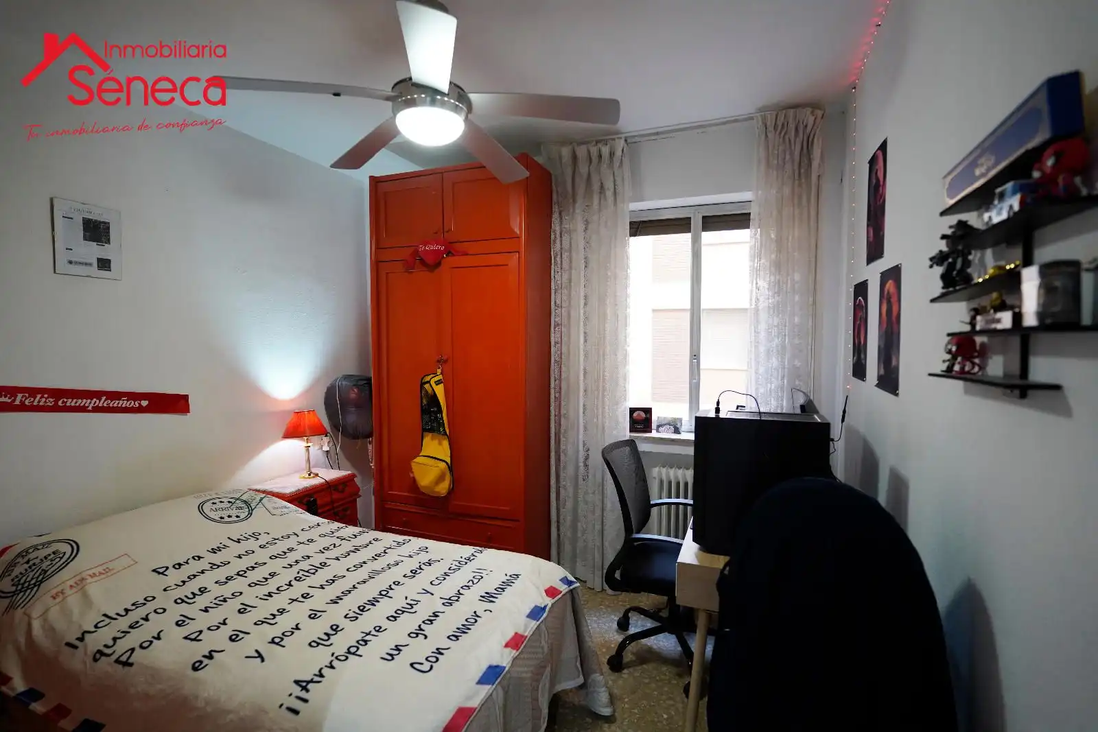 Bedroom of Flat for sale in Córdoba  with Air Conditioner and Heating