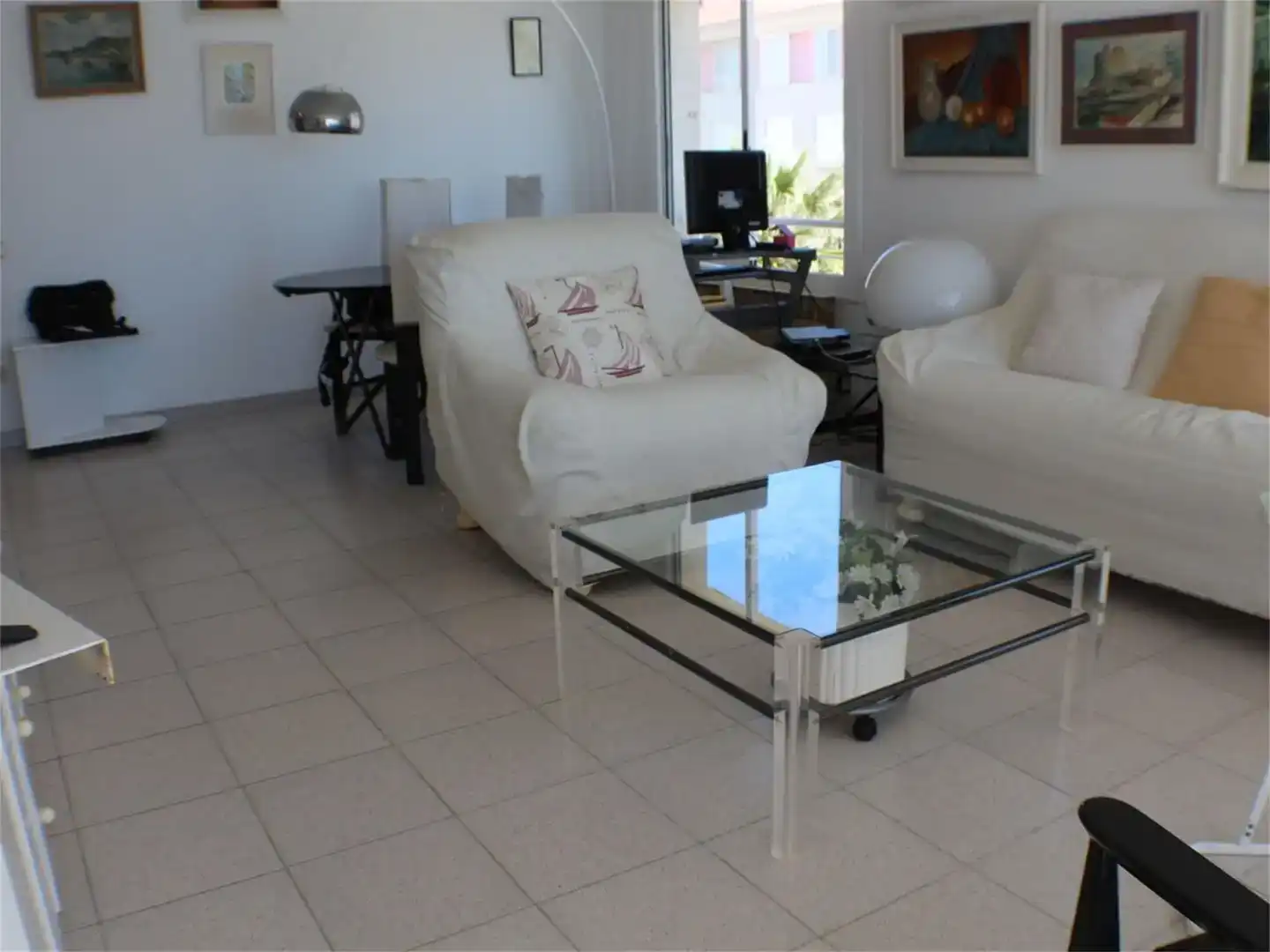 Living room of Flat for sale in El Vendrell  with Swimming Pool and Balcony