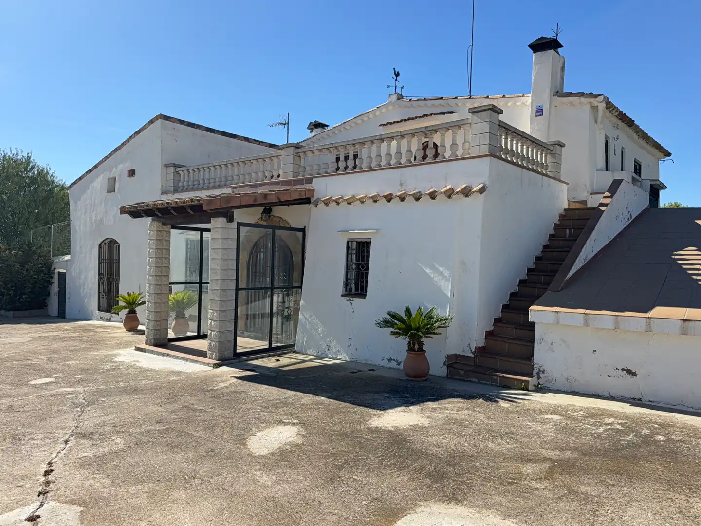 Vista exterior de Finca rústica en venda en L'Arboç