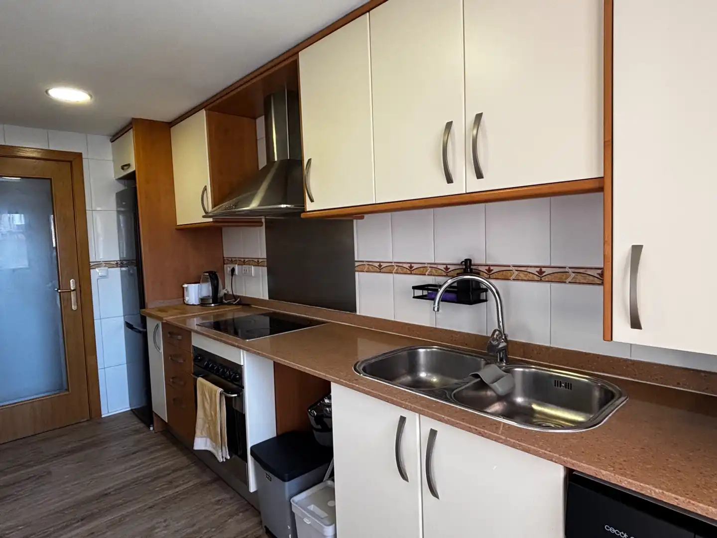 Kitchen of Flat for sale in Terrassa  with Air Conditioner, Heating and Parquet flooring