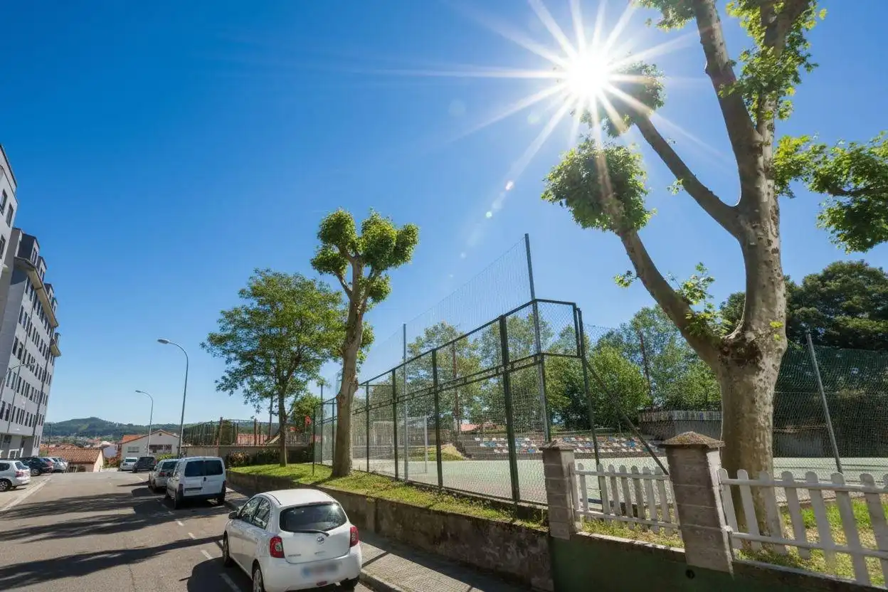 Vista exterior de Piso en venta en Vilagarcía de Arousa con Trastero y Balcón