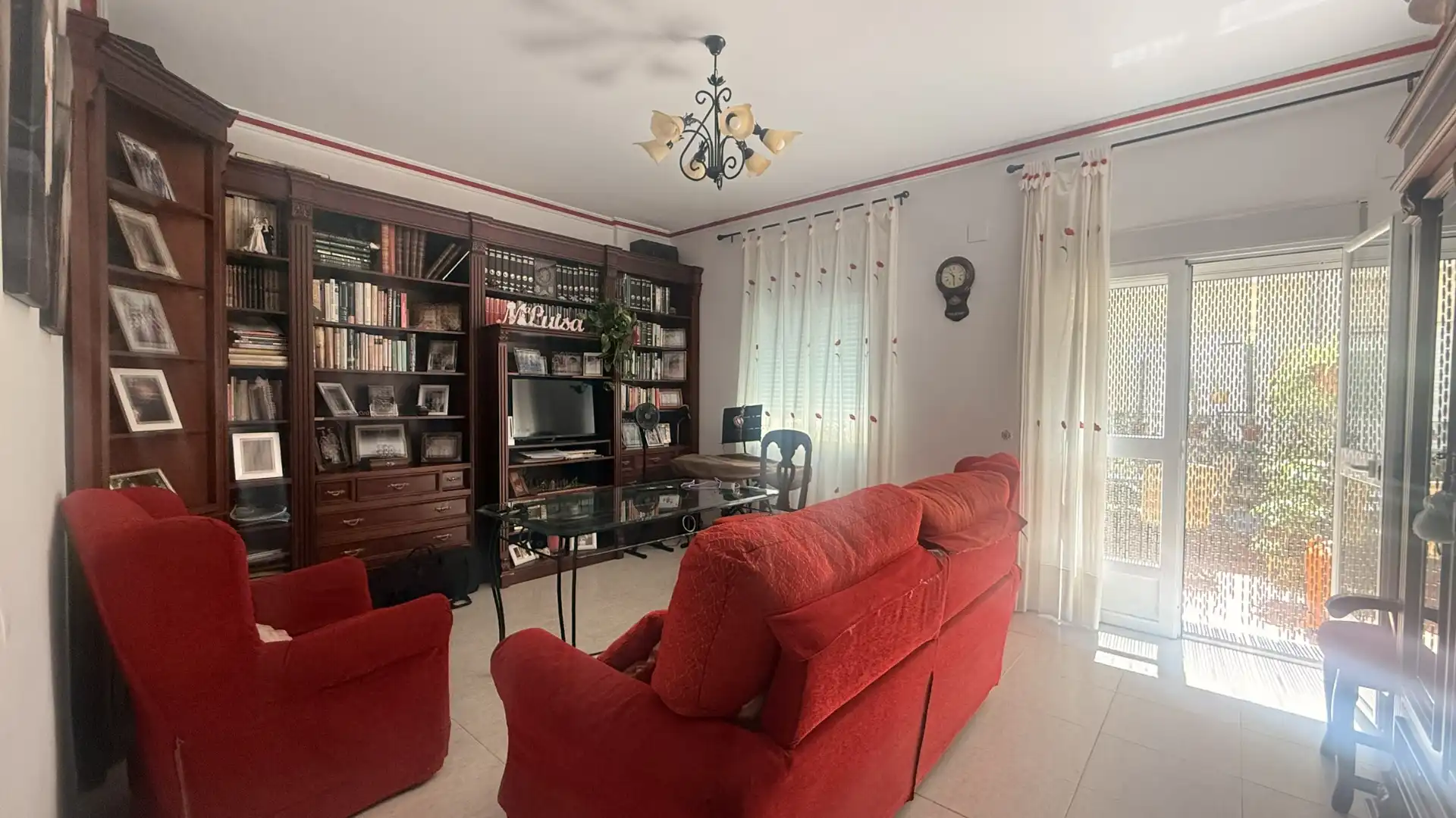Sala de estar de Casa adosada en venta en Villanueva de Córdoba con Jardín privado, Terraza y Balcón