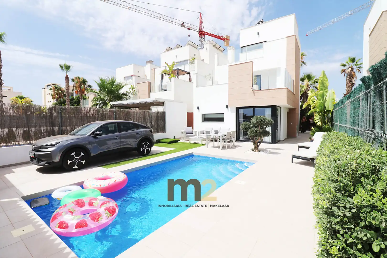 Vista exterior de Casa o chalet en venta en Guardamar del Segura con Aire acondicionado, Calefacción y Jardín privado