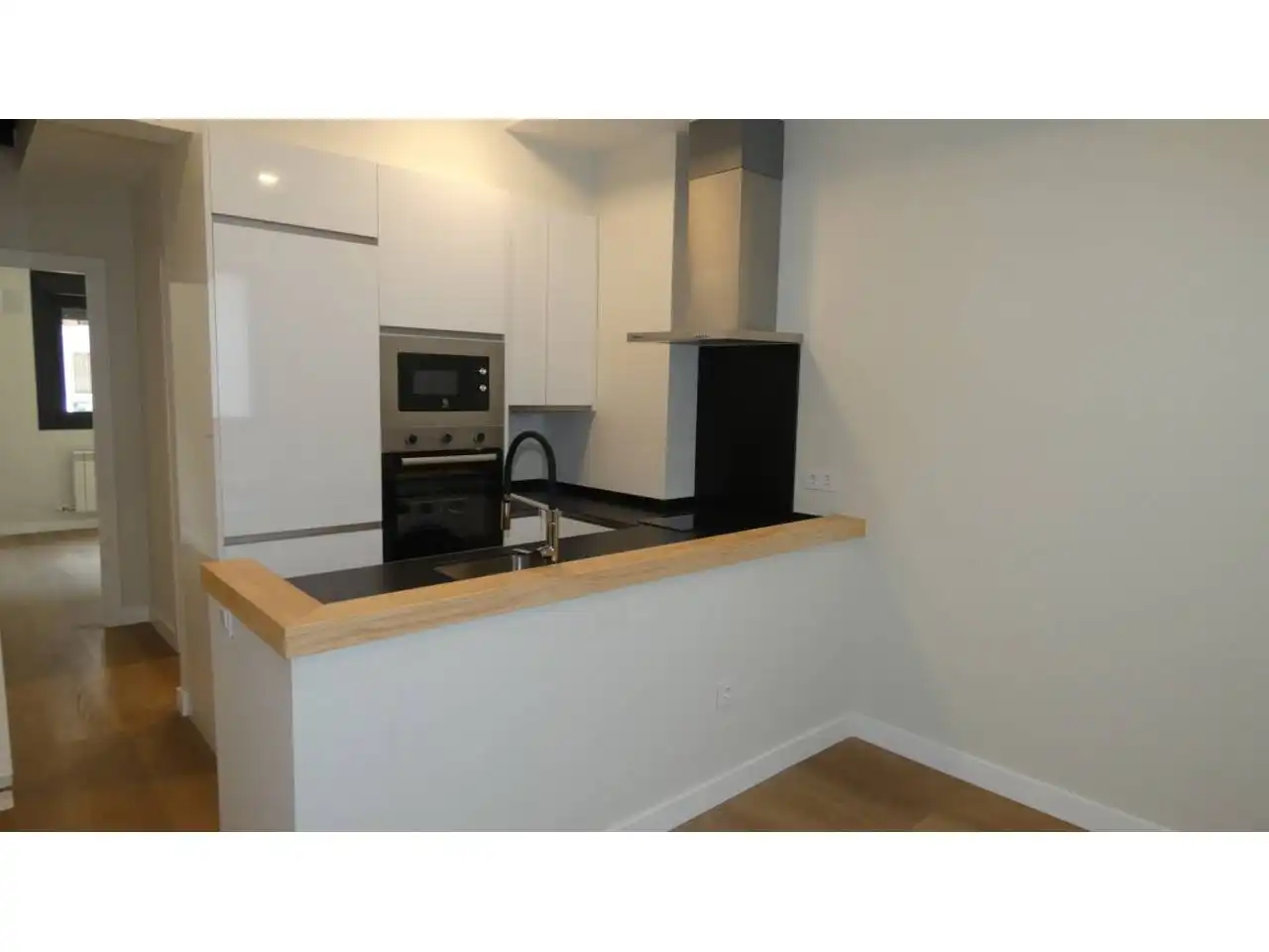 Cocina de Apartamento de alquiler en Toledo con Aire acondicionado, Calefacción y Amueblado