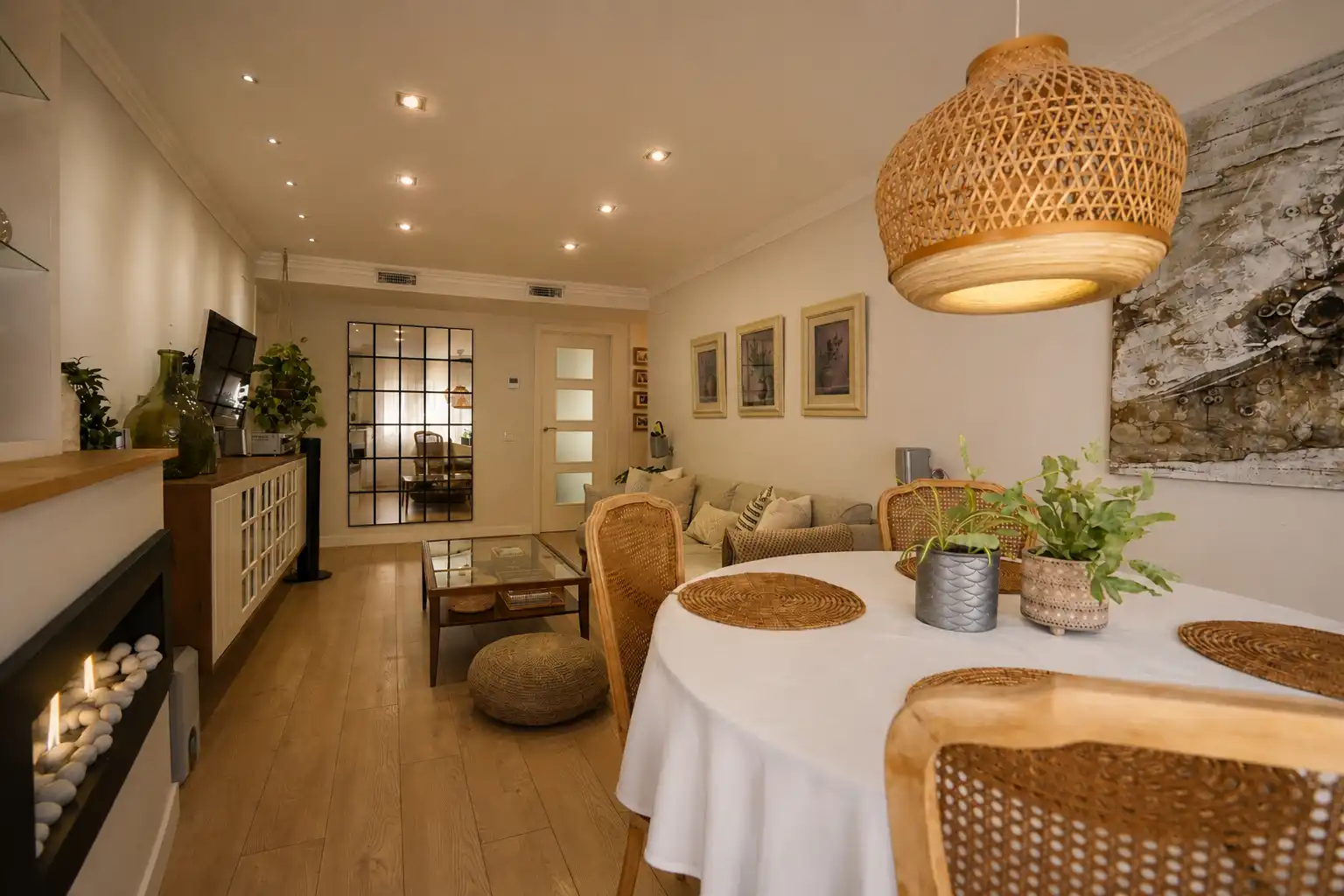 Dining room of Flat for sale in Vila-seca  with Air Conditioner, Heating and Parquet flooring