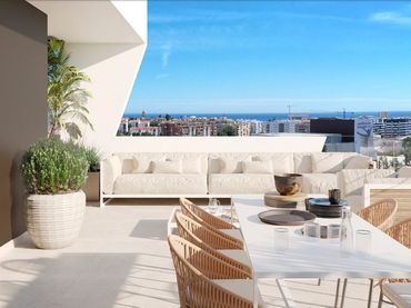 Apartament amb piscina en venda a Estepona Pueblo