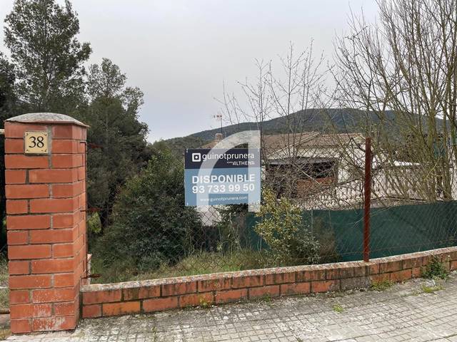 Terreno en Venta en Estació en Vacarisses