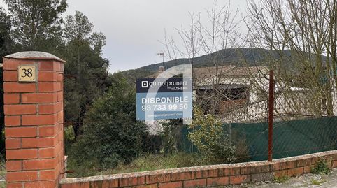 Parcela en venta en Vacarisses.