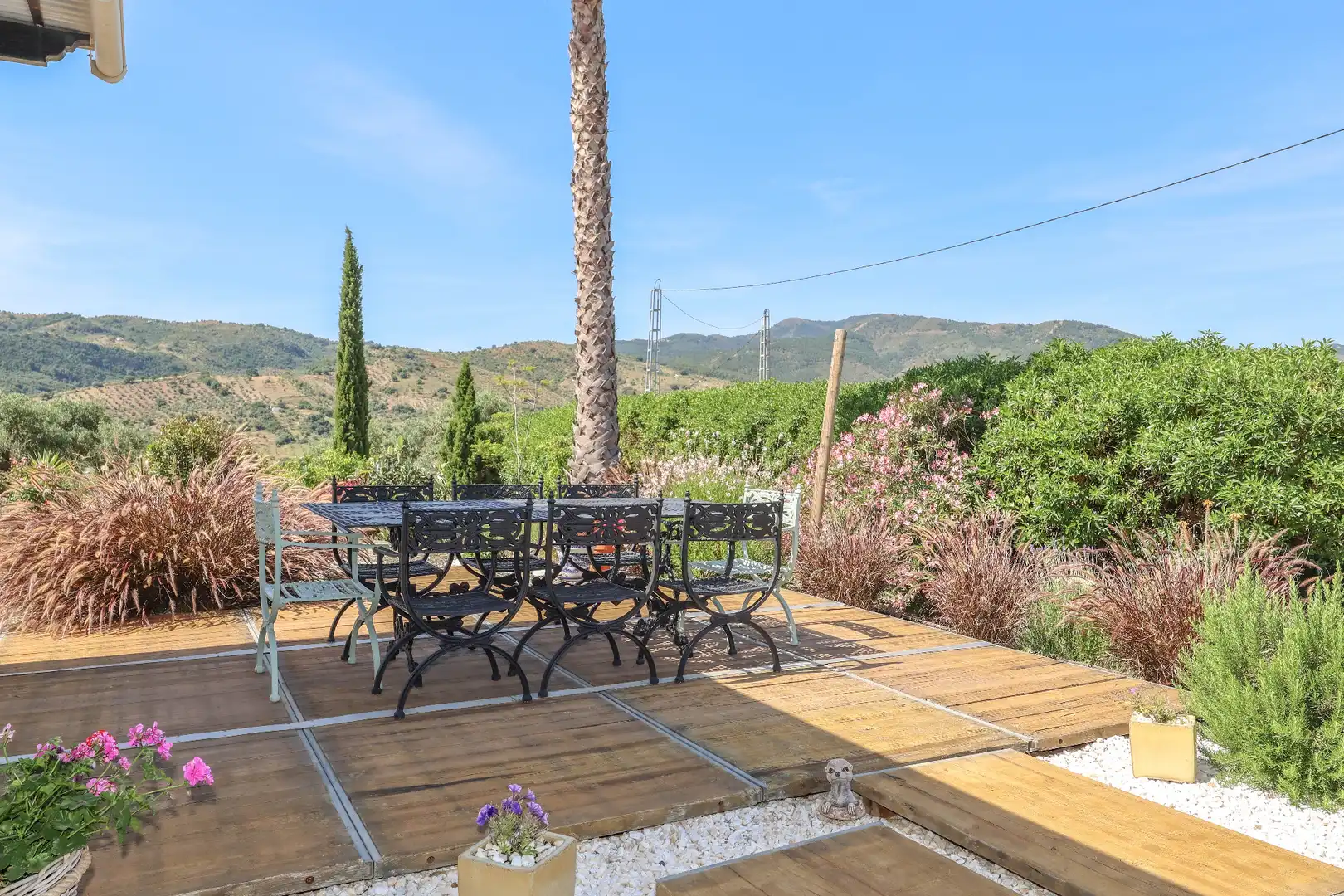 Terrassa de Casa o xalet en venda en Tolox amb Aire condicionat, Jardí privat i Traster