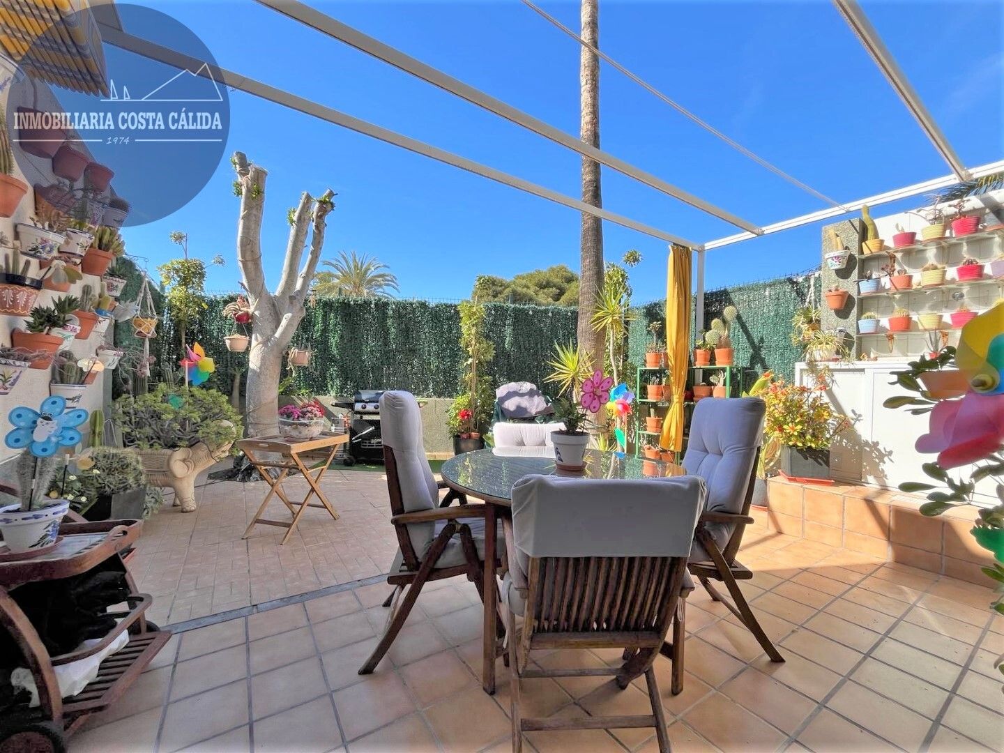 Jardí de Dúplex en venda en Águilas amb Aire condicionat, Calefacció i Jardí privat