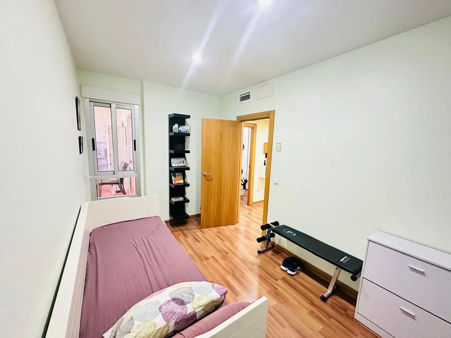 Bedroom of Flat for sale in Molina de Segura  with Air Conditioner, Heating and Private garden