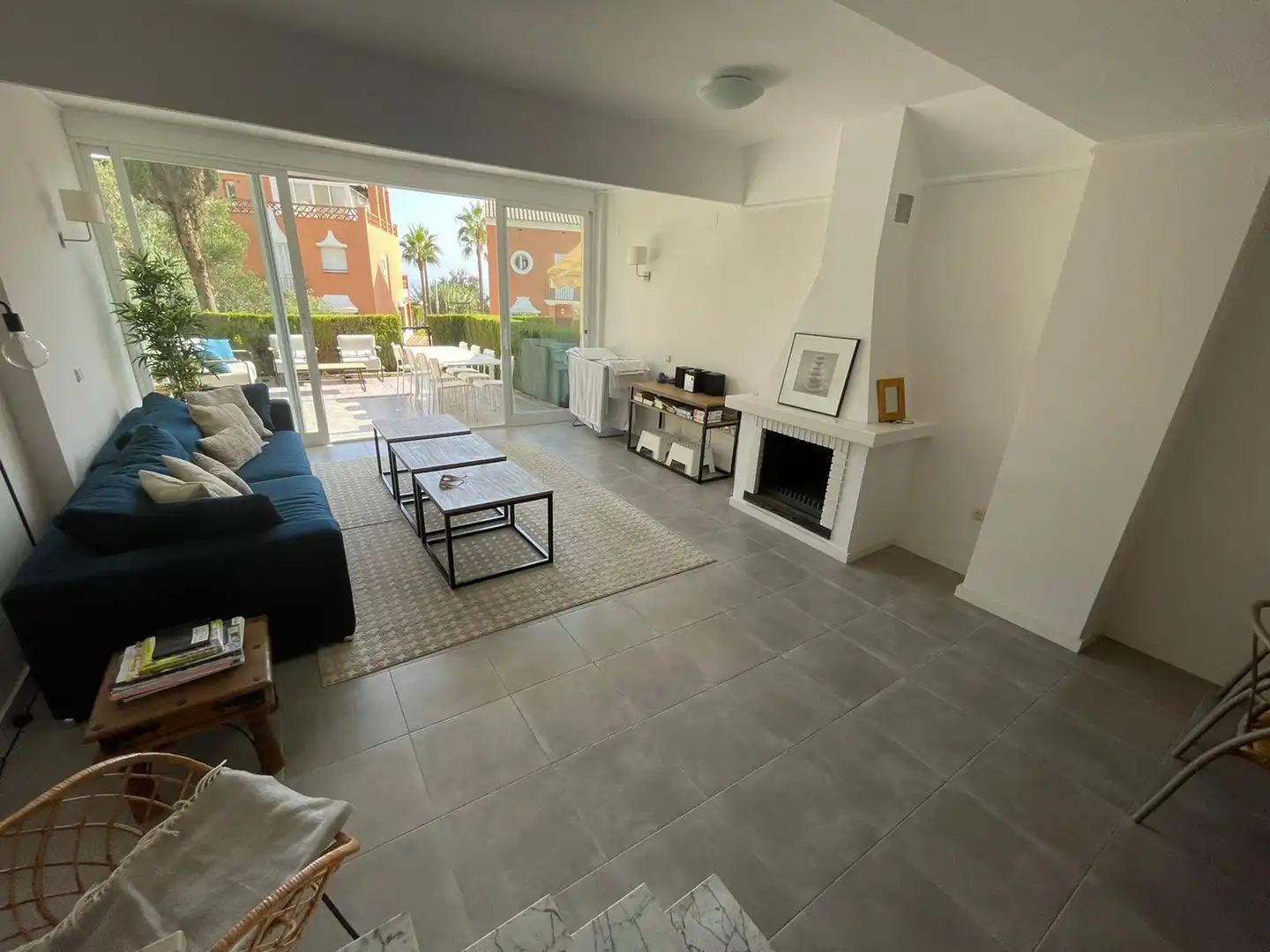 Sala d'estar de Casa o xalet de lloguer en Marbella amb Aire condicionat, Calefacció i Terrassa
