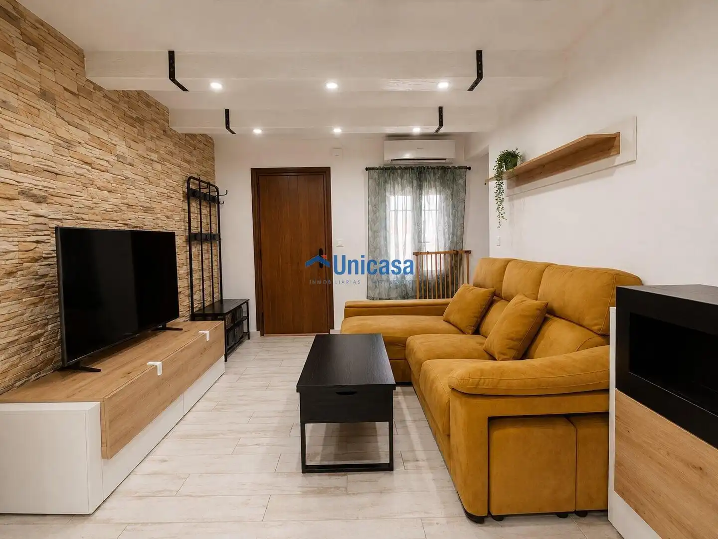 Sala d'estar de Casa o xalet en venda en Málaga