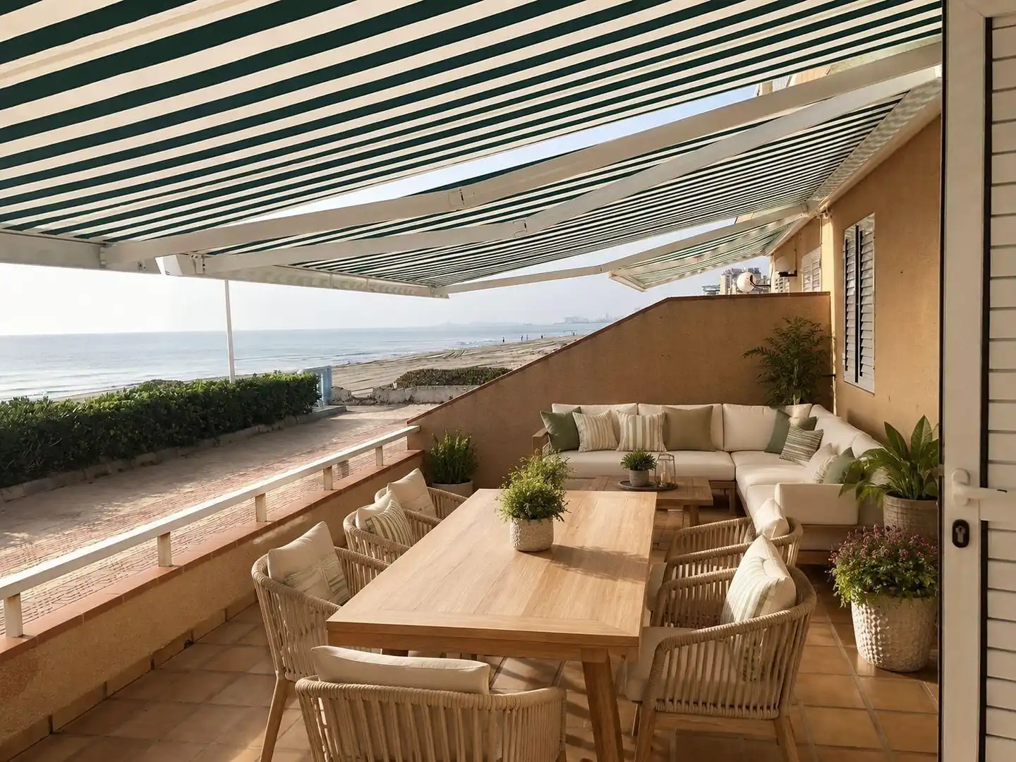 Terrassa de Casa o xalet en venda en Cartagena amb Aire condicionat, Terrassa i Piscina comunitària