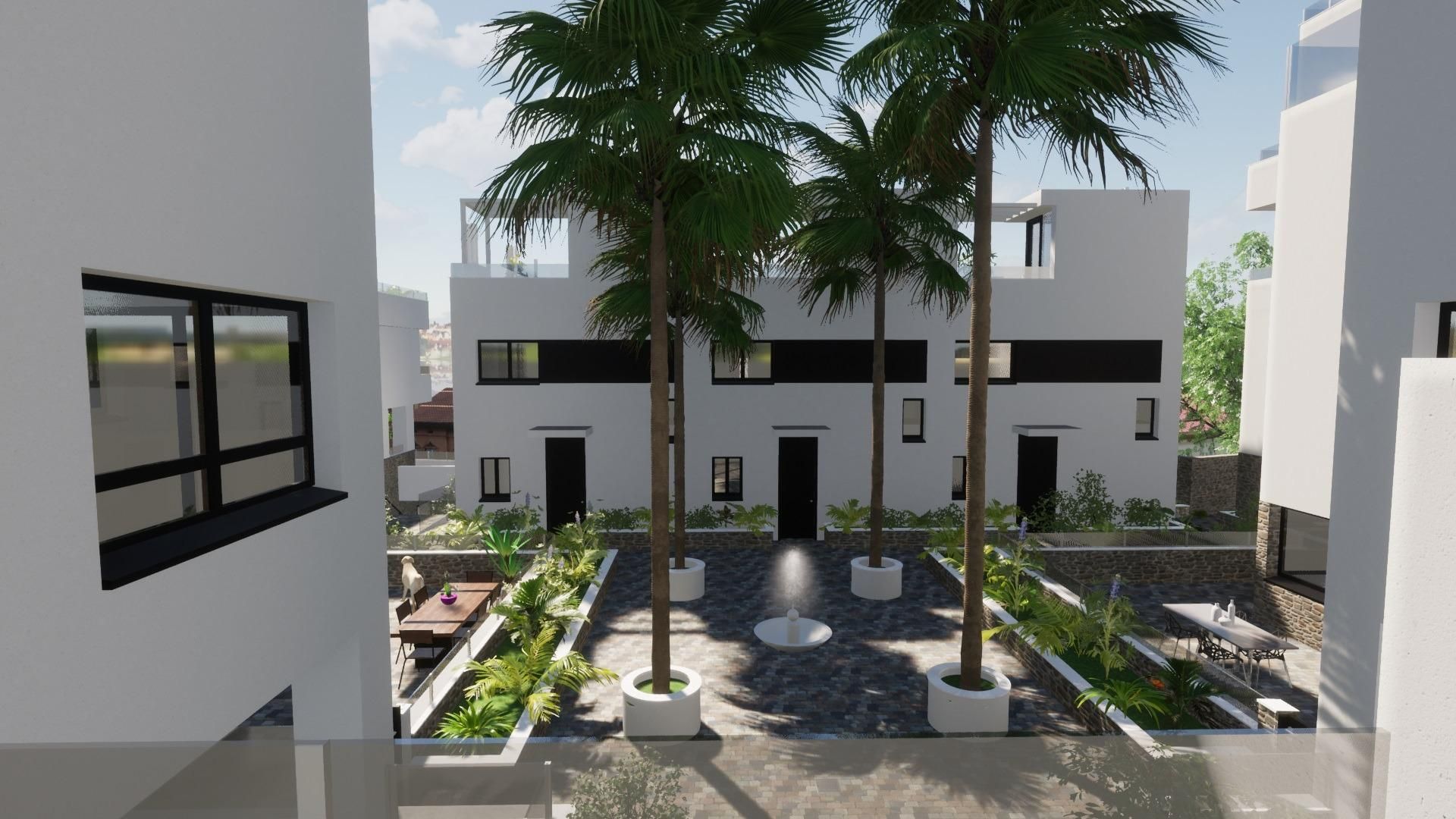 Exterior view of Flat for sale in  Granada Capital  with Heating, Private garden and Terrace