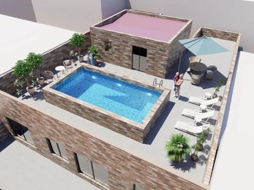 Ático con piscina en venta en Playa del Acequión, Náufragos y Rocío del Mar