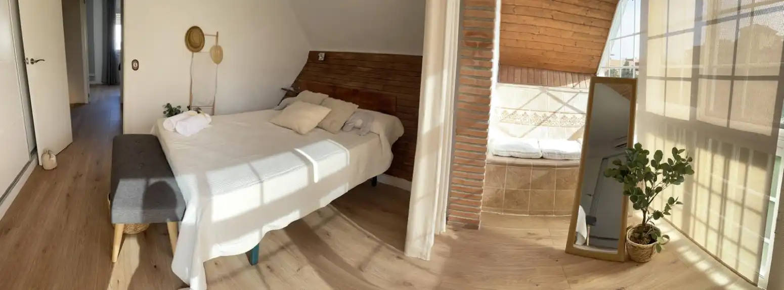 Schlafzimmer von Wohnung zur Miete in Torremolinos mit Terrasse und Möbliert
