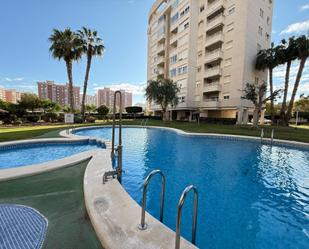 Swimming pool of Flat for sale in Alicante / Alacant  with Air Conditioner, Heating and Private garden