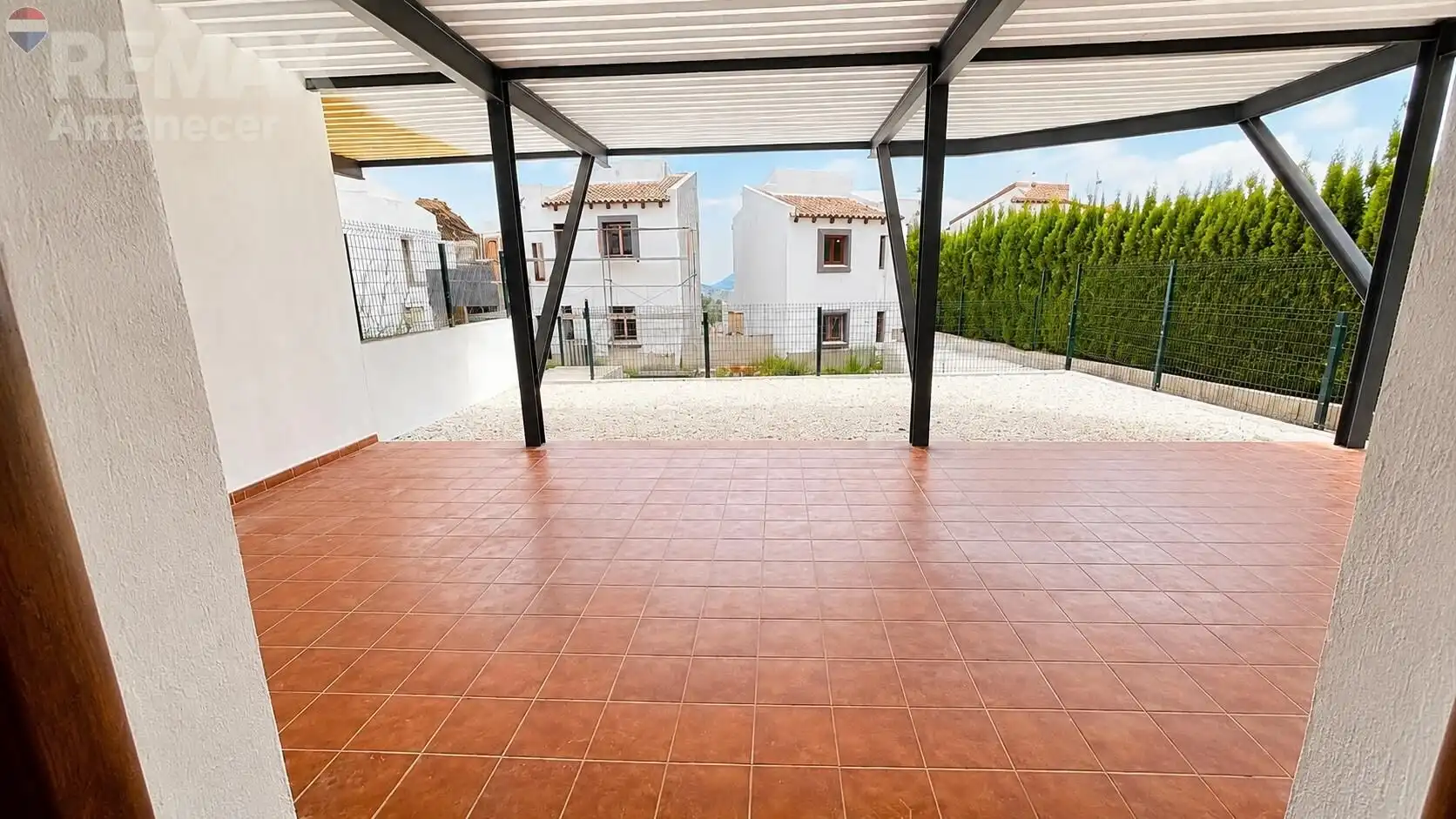 Terrassa de Casa adosada en venda en Relleu amb Aire condicionat, Calefacció i Jardí privat