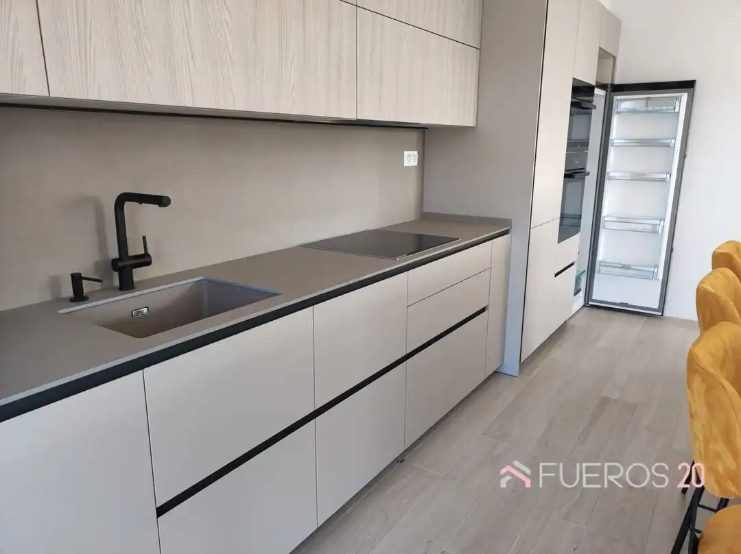 Cocina de Casa adosada en venta en Zierbena con Calefacción, Jardín privado y Terraza