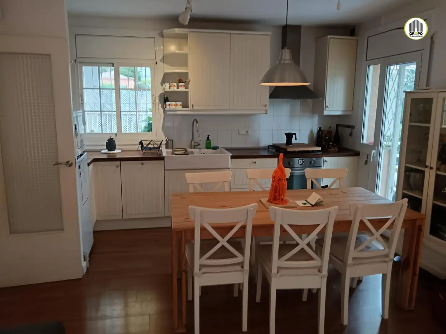 Cocina de Ático de alquiler en Esplugues de Llobregat con Aire acondicionado, Calefacción y Terraza