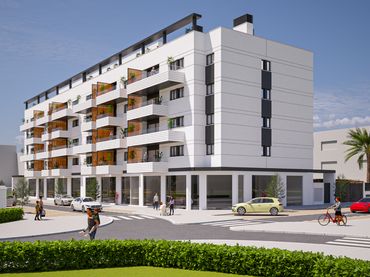 New build Flat with pool for sale in Calle Almogía 61